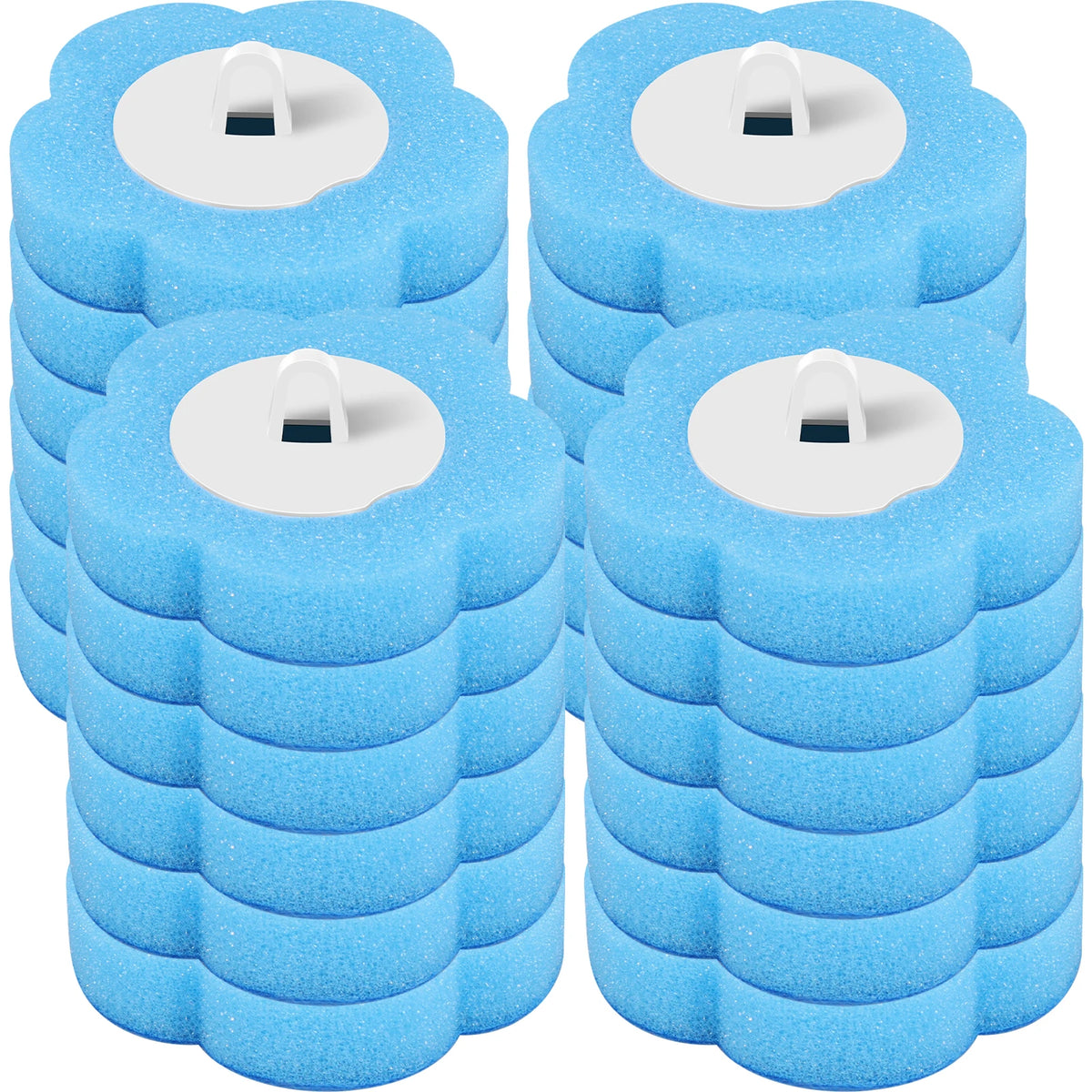Brosse de toilette à têtes jetables