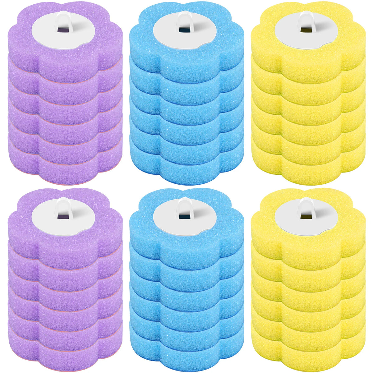 Brosse de toilette à têtes jetables