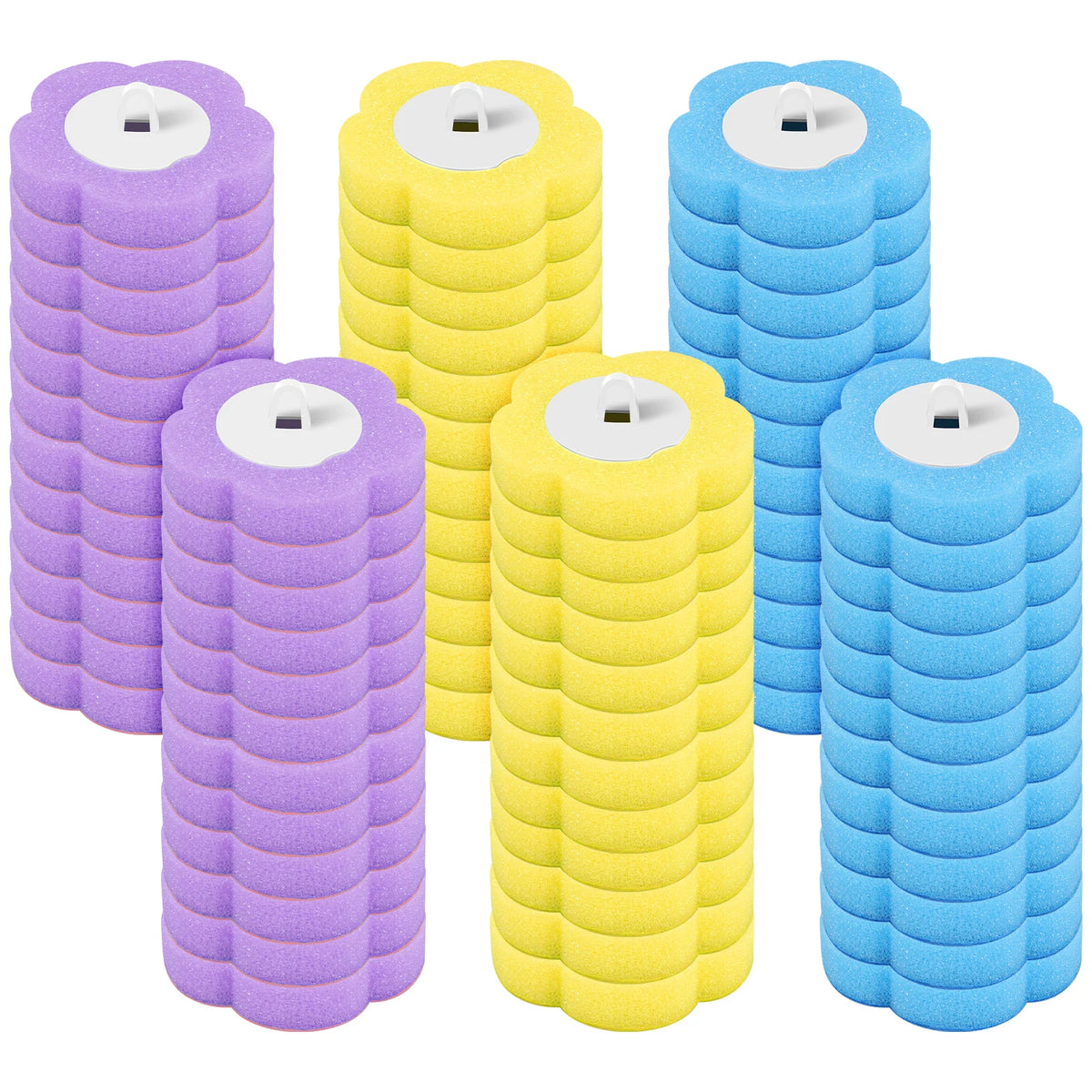 Brosse de toilette à têtes jetables