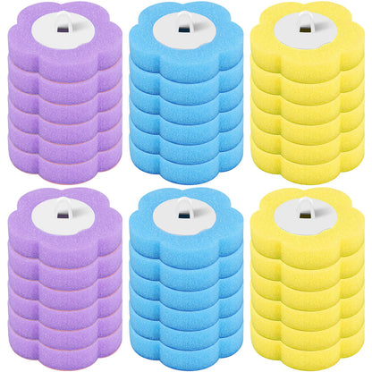 Brosse de toilette à têtes jetables