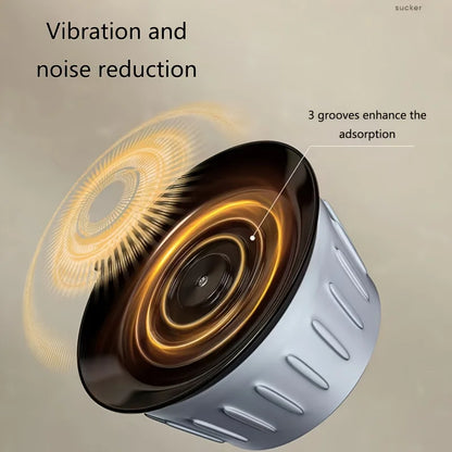 Quatre coussinets anti-vibration installés sous les pieds d'une laveuse