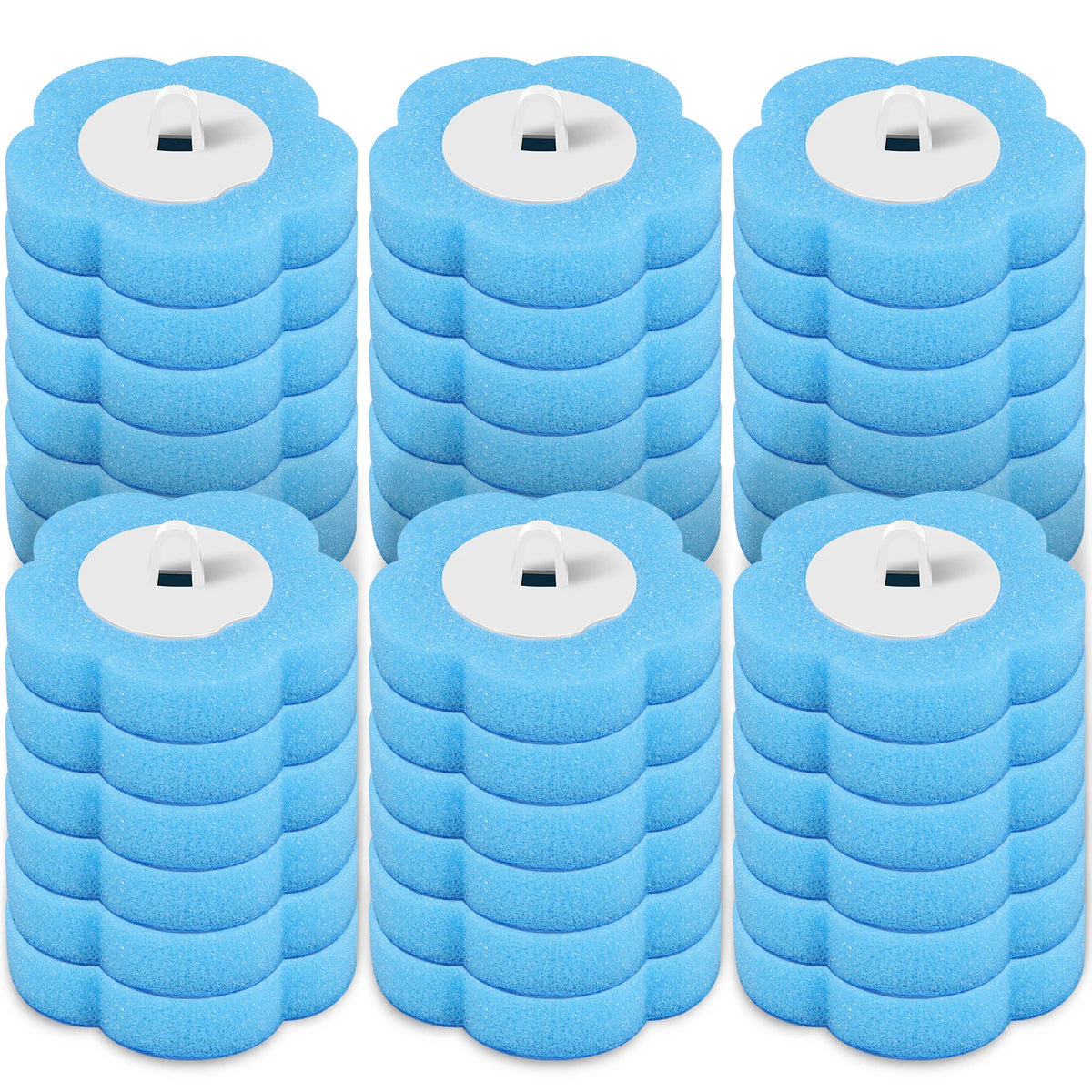 Brosse de toilette à têtes jetables