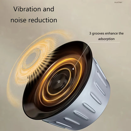Quatre coussinets anti-vibration installés sous les pieds d'une laveuse